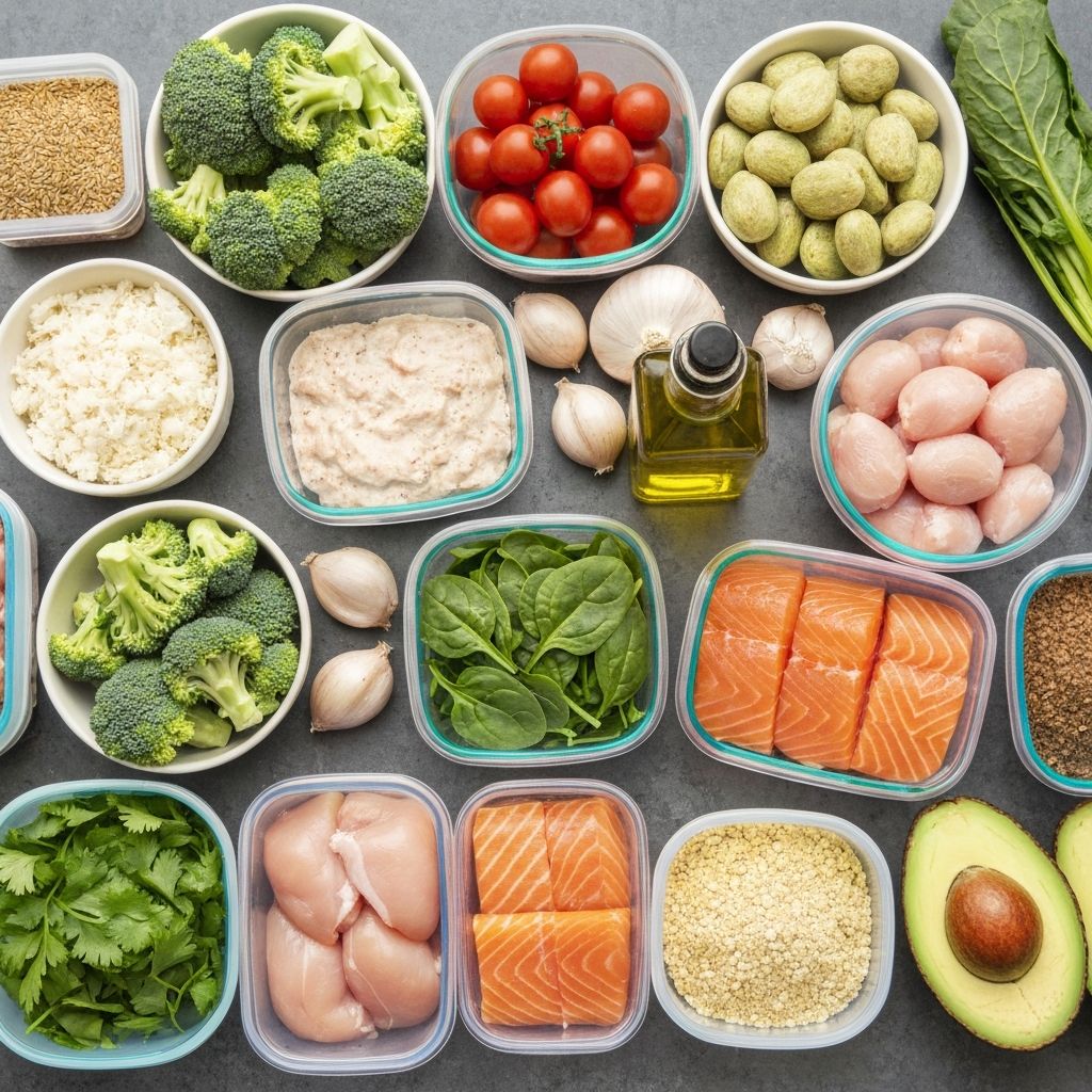 Balanced meal preparation